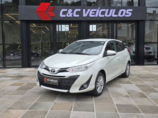 TOYOTA - YARIS - 2019/2019 - Branca - R$ 78.500,00