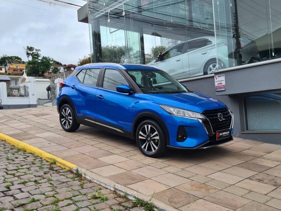 NISSAN - KICKS - 2022/2022 - Azul - R$ 104.000,00