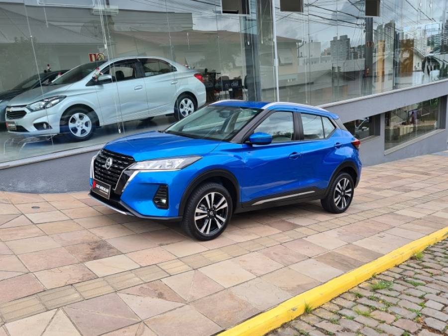 NISSAN - KICKS - 2022/2022 - Azul - R$ 104.000,00