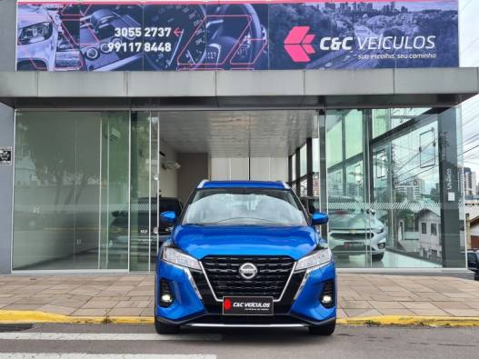 NISSAN - KICKS - 2022/2022 - Azul - R$ 104.000,00